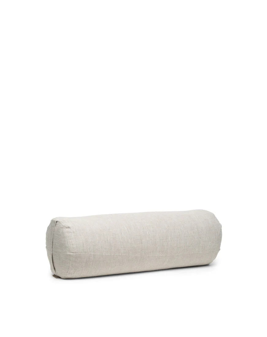 linen cylindrical bolster - Image 11