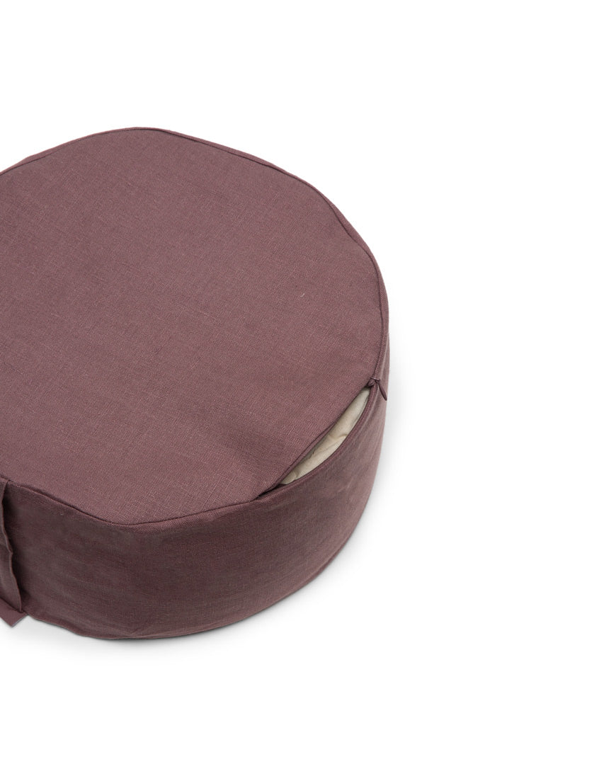 linen mod meditation cushion - Image 5