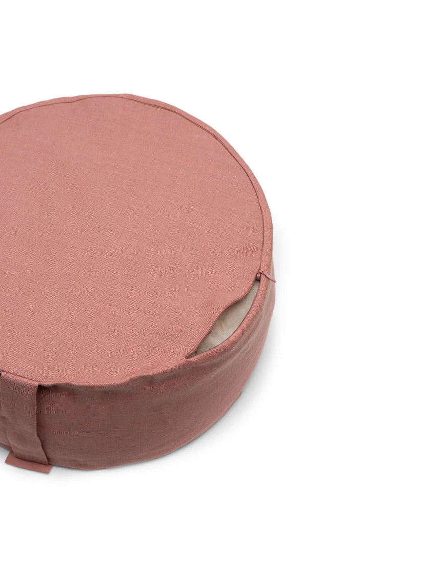 linen mod meditation cushion - Image 7